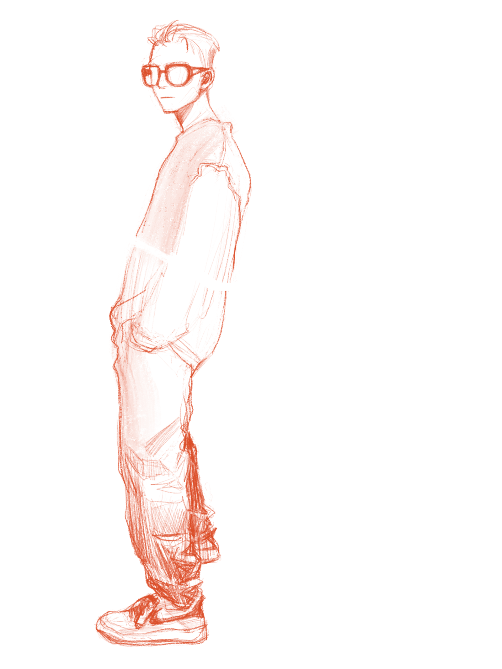 Digital drawing, Red